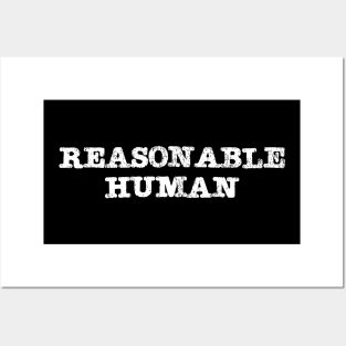 Reasonable Human Posters and Art